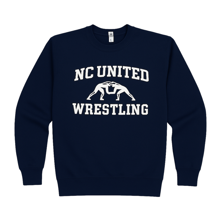 NC United Vintage Crewneck Blue